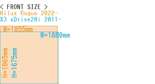 #Hilux Rogue 2022- + X3 xDrive20i 2011-